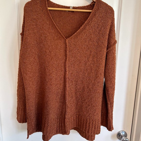 Wonderly Orange Sweater - Picture 1 of 6
